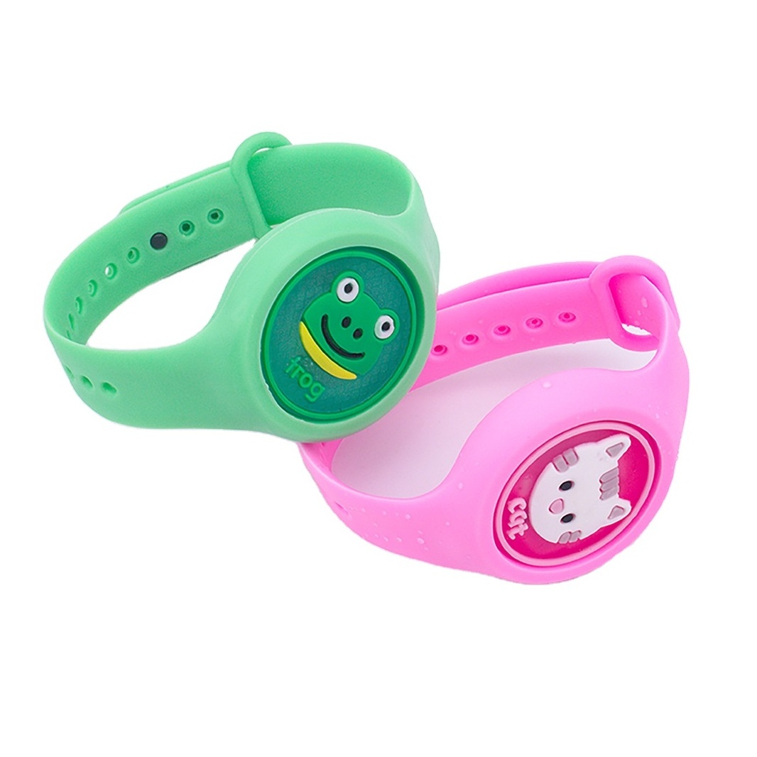 Essential oils children's watch anti mosquito band pulsera antimosquitos mosquito repellent bracelet for kids