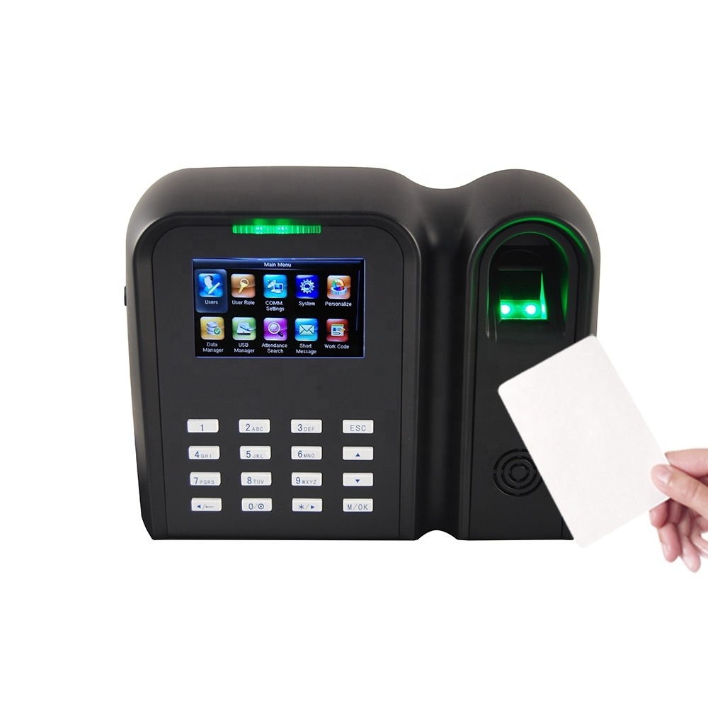 Biometric Fingerprint Time Attendance Device with TCP/IP with RFID card reader