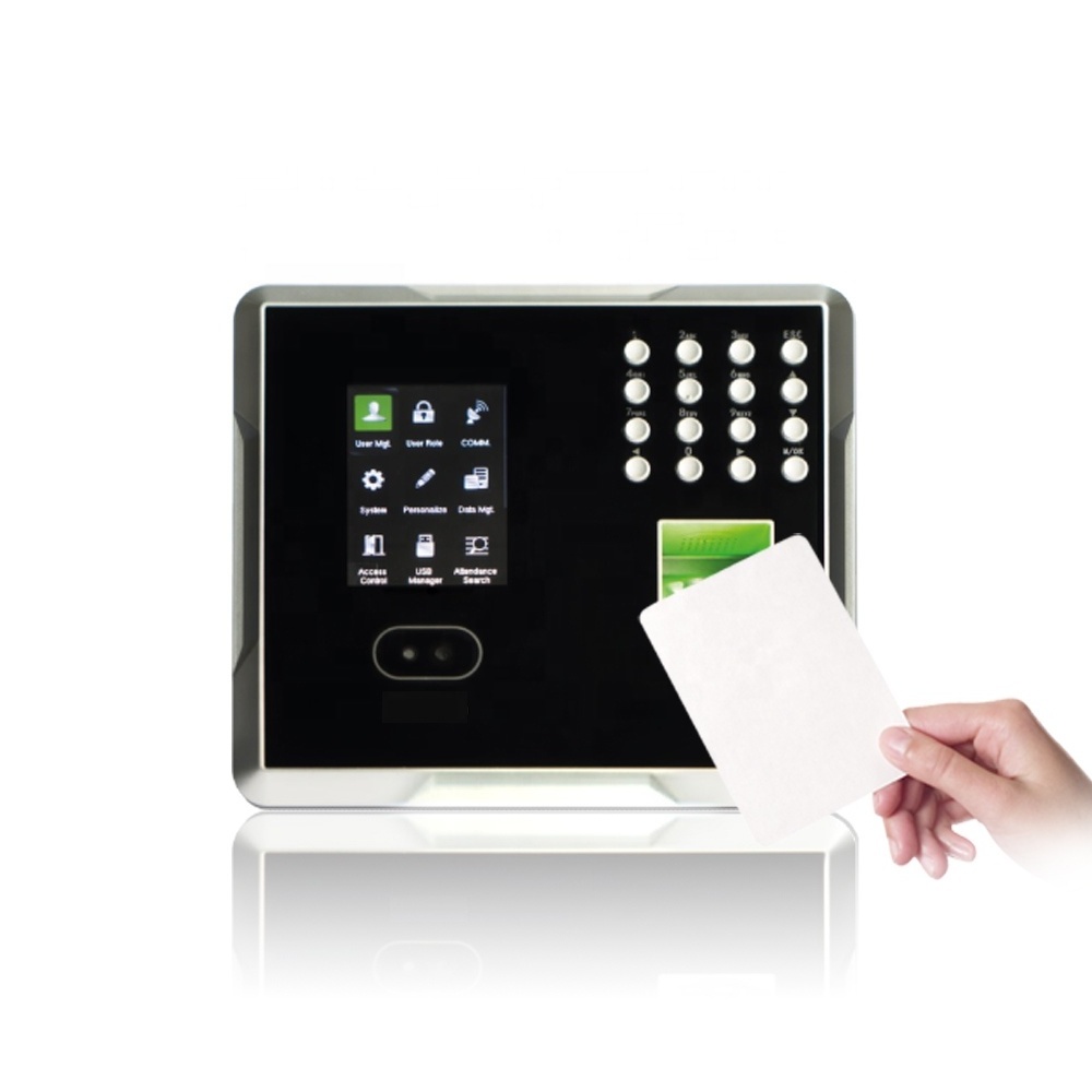 ID Card Reader and Face and Biometric Fingerprint Access Control System Device with WIFI Function