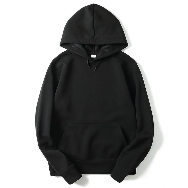 Custom Branded 400gsm Cotton Fleece Lined Hoodies for Men