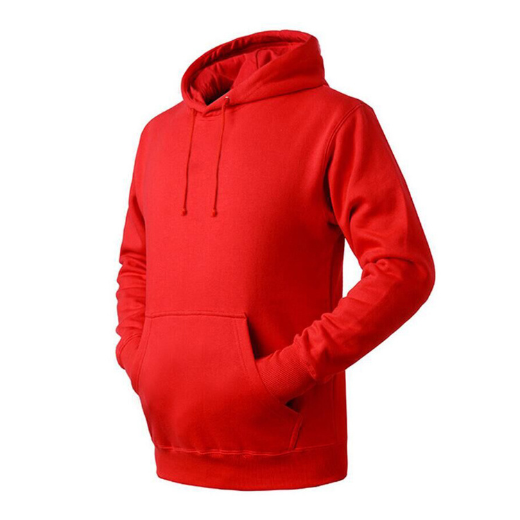 Custom Branded 400gsm Cotton Fleece Lined Hoodies for Men