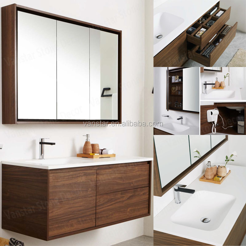 Illuminated Stainless Steel Bathroom Mirrored Medicine Cabinet with Light