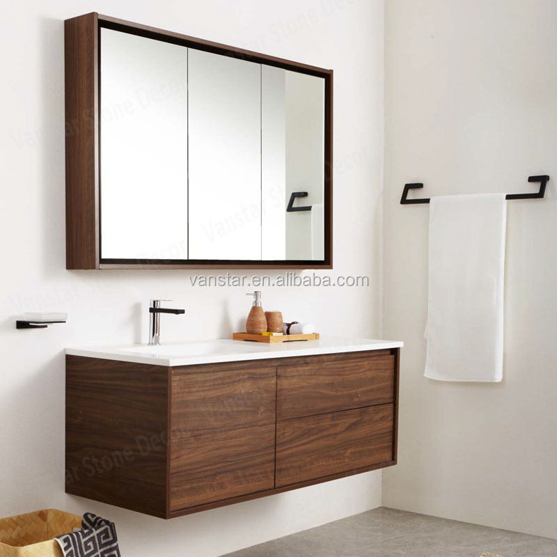 Illuminated Stainless Steel Bathroom Mirrored Medicine Cabinet with Light