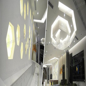 Building Material Artificial Marble Stone Wall Panel, Pure Acrylic Solid Surface Shower Walls