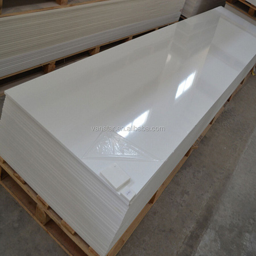 Building Material Artificial Marble Stone Wall Panel, Pure Acrylic Solid Surface Shower Walls