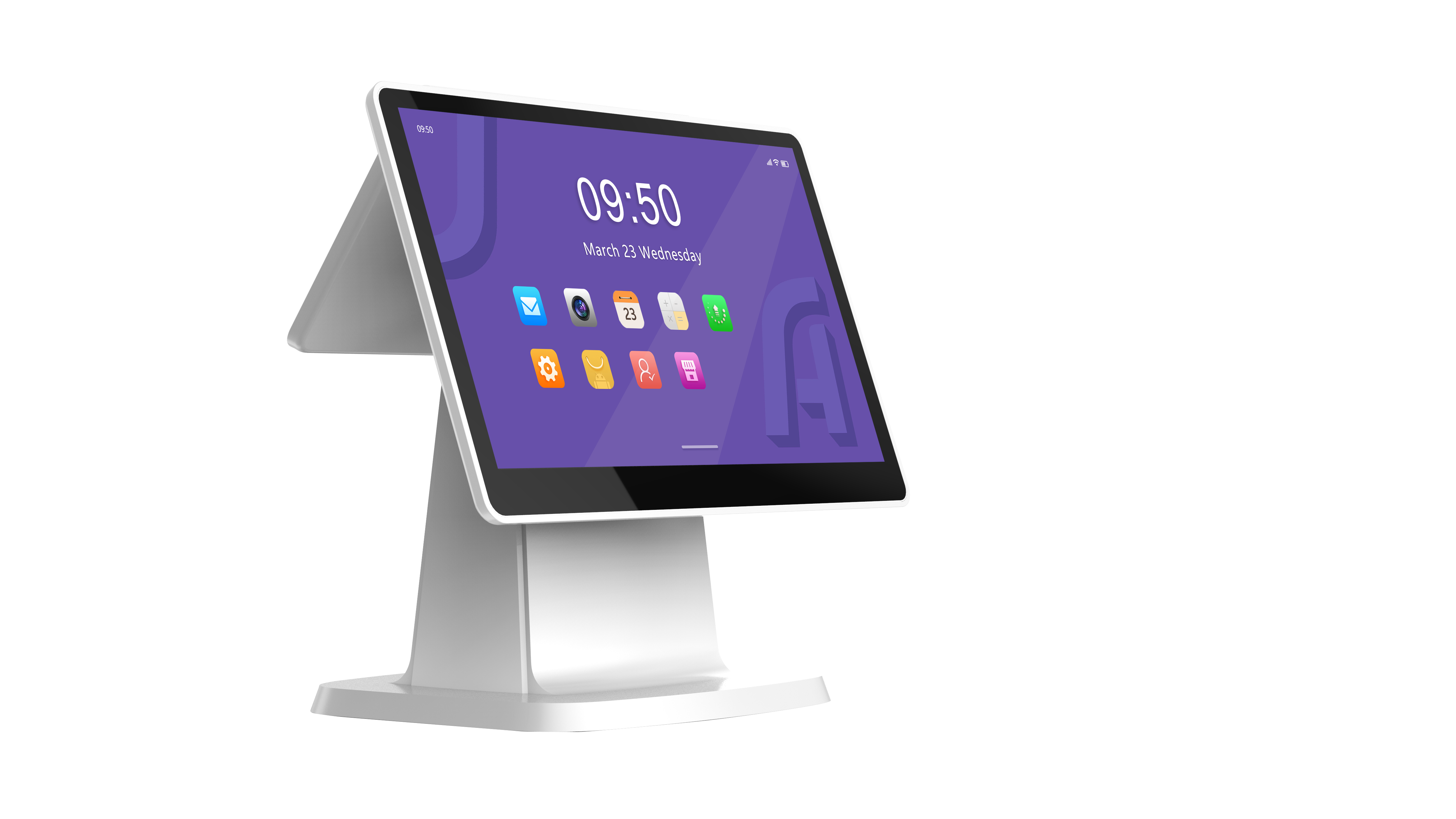 Android Restaurant POS Cash Register Desk for Sale