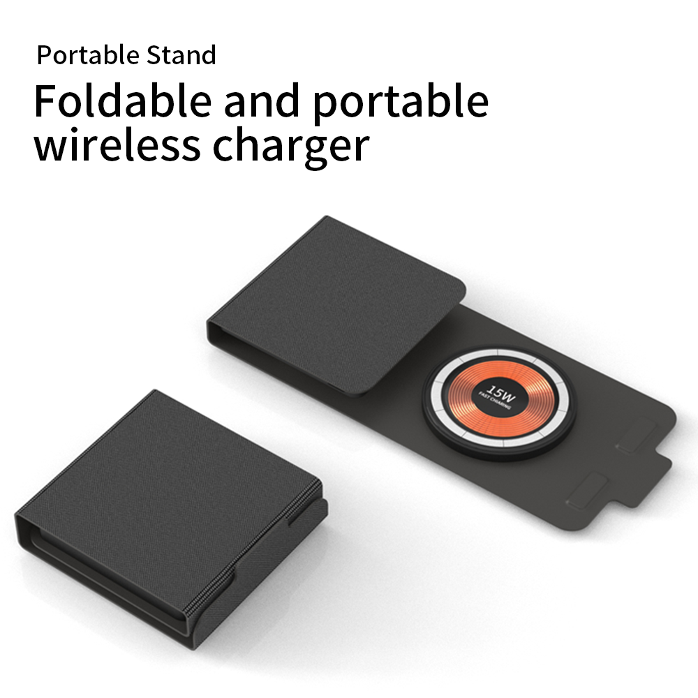 3 in 1 Wireless Charger Stand For Phone charger Fast Magnetic Charging Dock Station for earphones for Watch