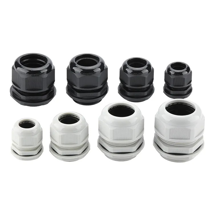 Nylon Plastic IP68 Waterproof Cable Glands Wire Protectors- Pg7, Pg9, Pg11, Pg13.5, Pg16 Cable Gland