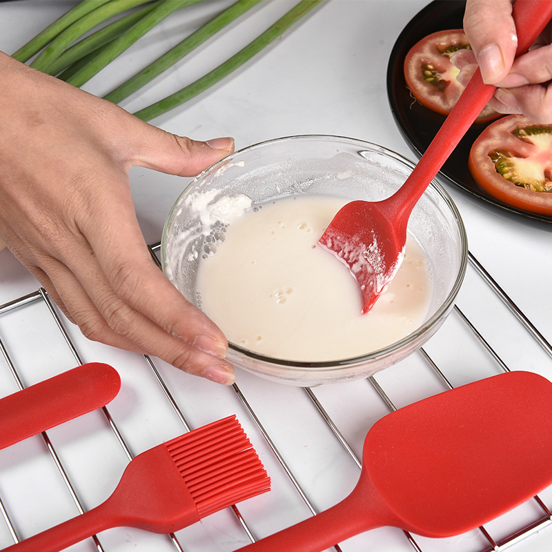 Cake Tools And Accessories Baking Equipment Kitchen Cooking Utensil Silicone Utensil Set Spatula Set