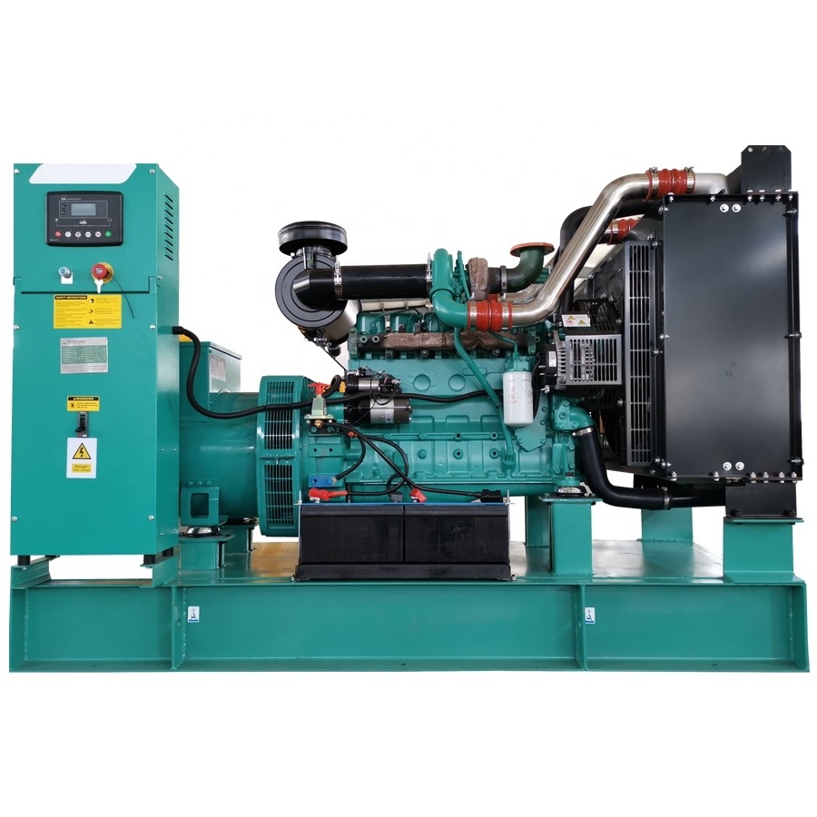 100 150 200 KW KVA generator diesel  with CUMMINS 6BT5.9 engine open soundproof 100KW power generators price