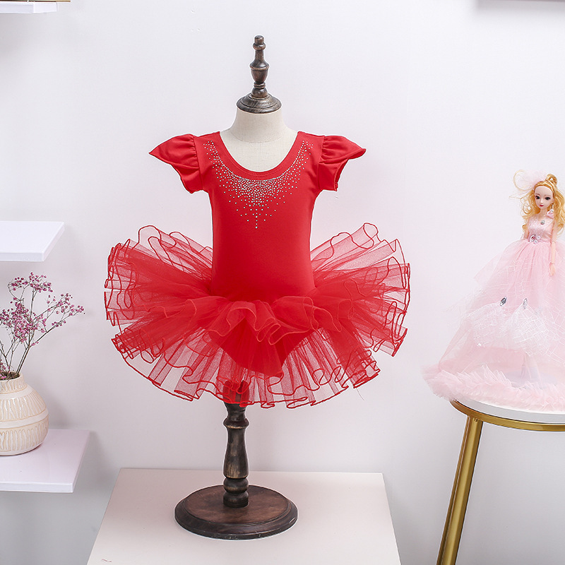 Breathable tutu de ballet Kids Ballet Performance ballet tutu professional Girls Dance Costume for girls