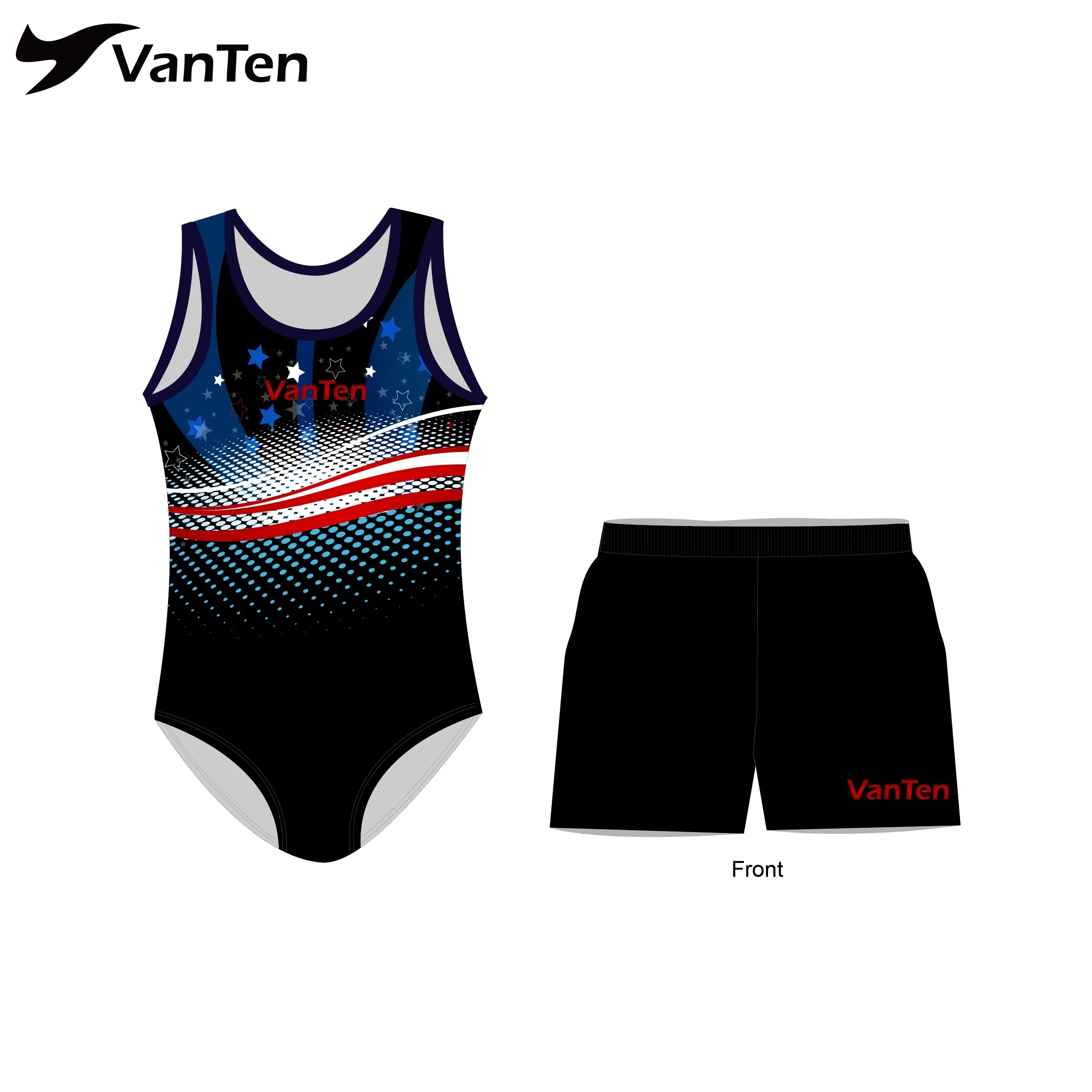 Gymnastics clothing stretchy training dancewear sport gym bodysuit men leotards unitards