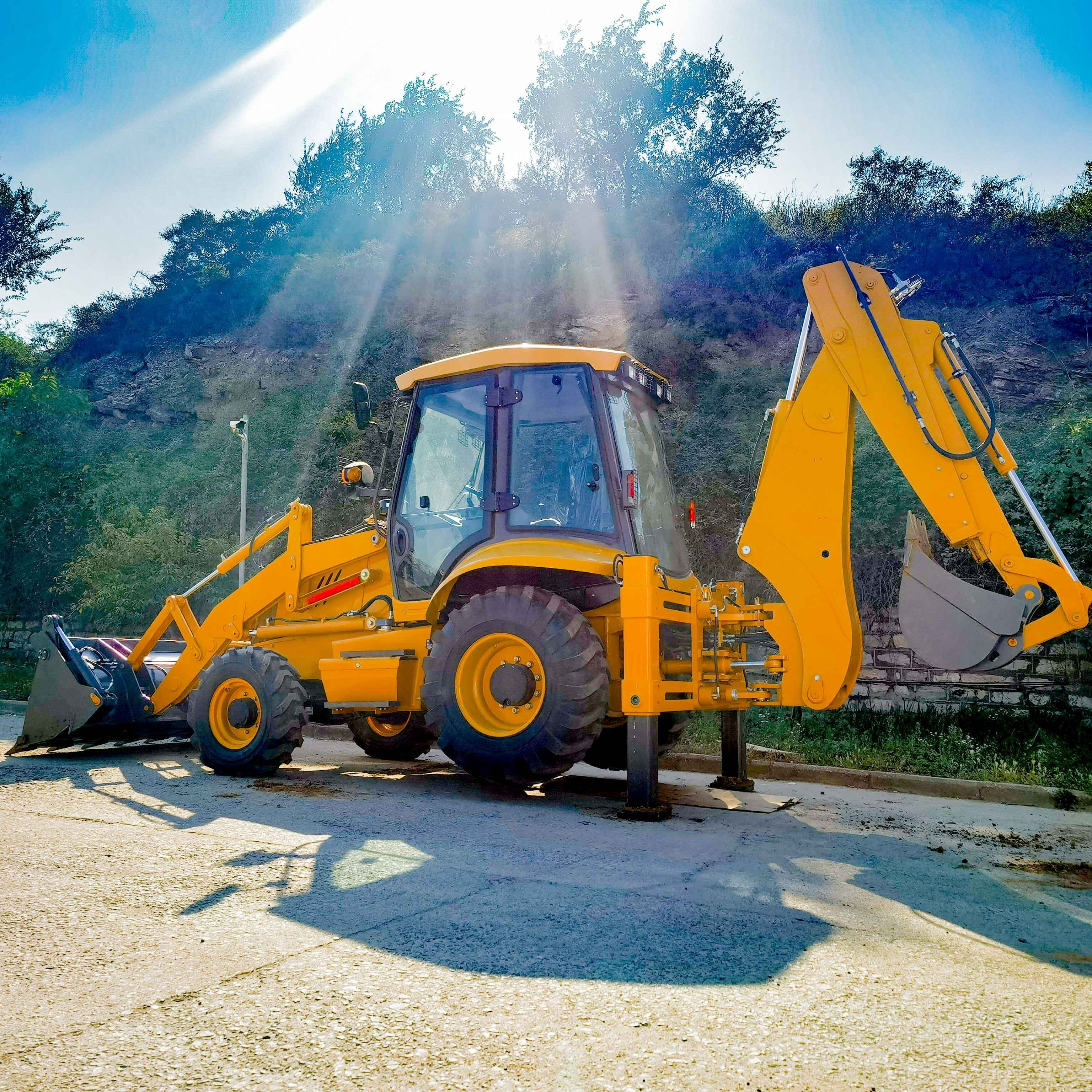 Chinese Cheap price mini backhoe loader excavator 3 ton 5 ton 5.5 ton 7 ton for sale with Good Condition