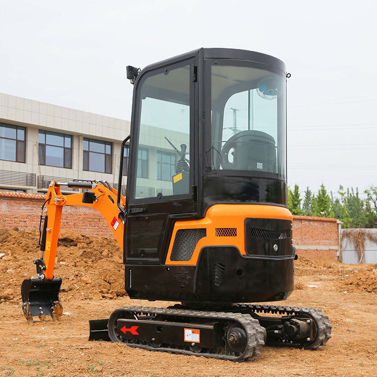 mini excavator 2 ton 1.8ton 1ton 1.2ton mini excavadora 2t machine hot sale mini pelle excavator attachment with cabin