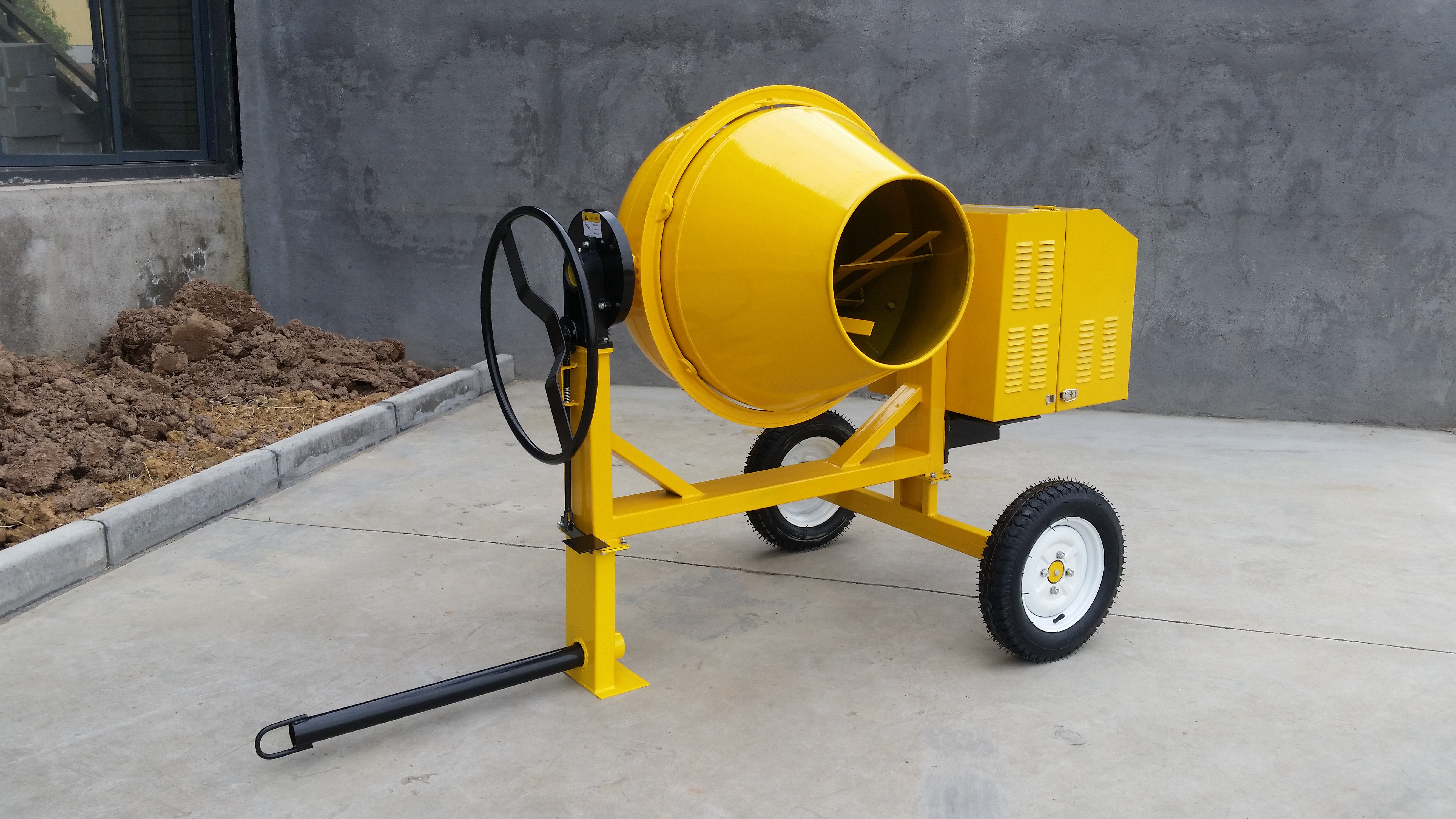 120L/350L/400L/500L/750L diesel small self loading mobile concrete mixer for sale