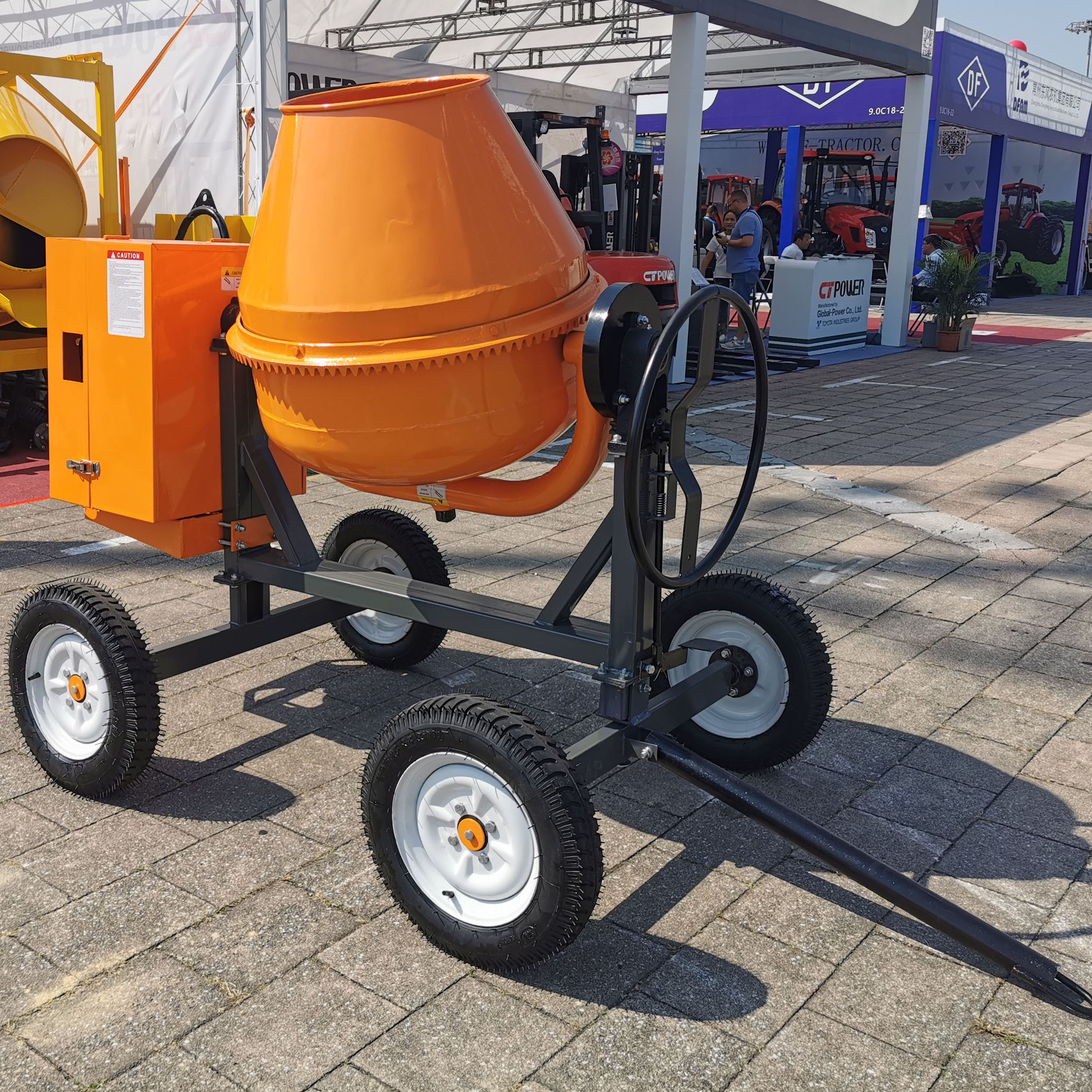 120L/350L/400L/500L/750L diesel small self loading mobile concrete mixer for sale