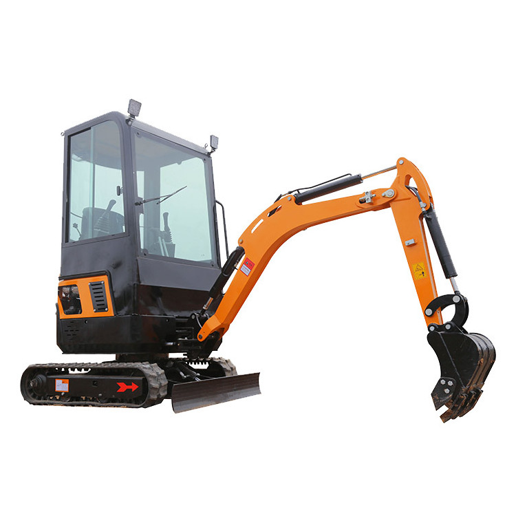 mini excavator 2 ton 1.8ton 1ton 1.2ton mini excavadora 2t machine hot sale mini pelle excavator attachment with cabin