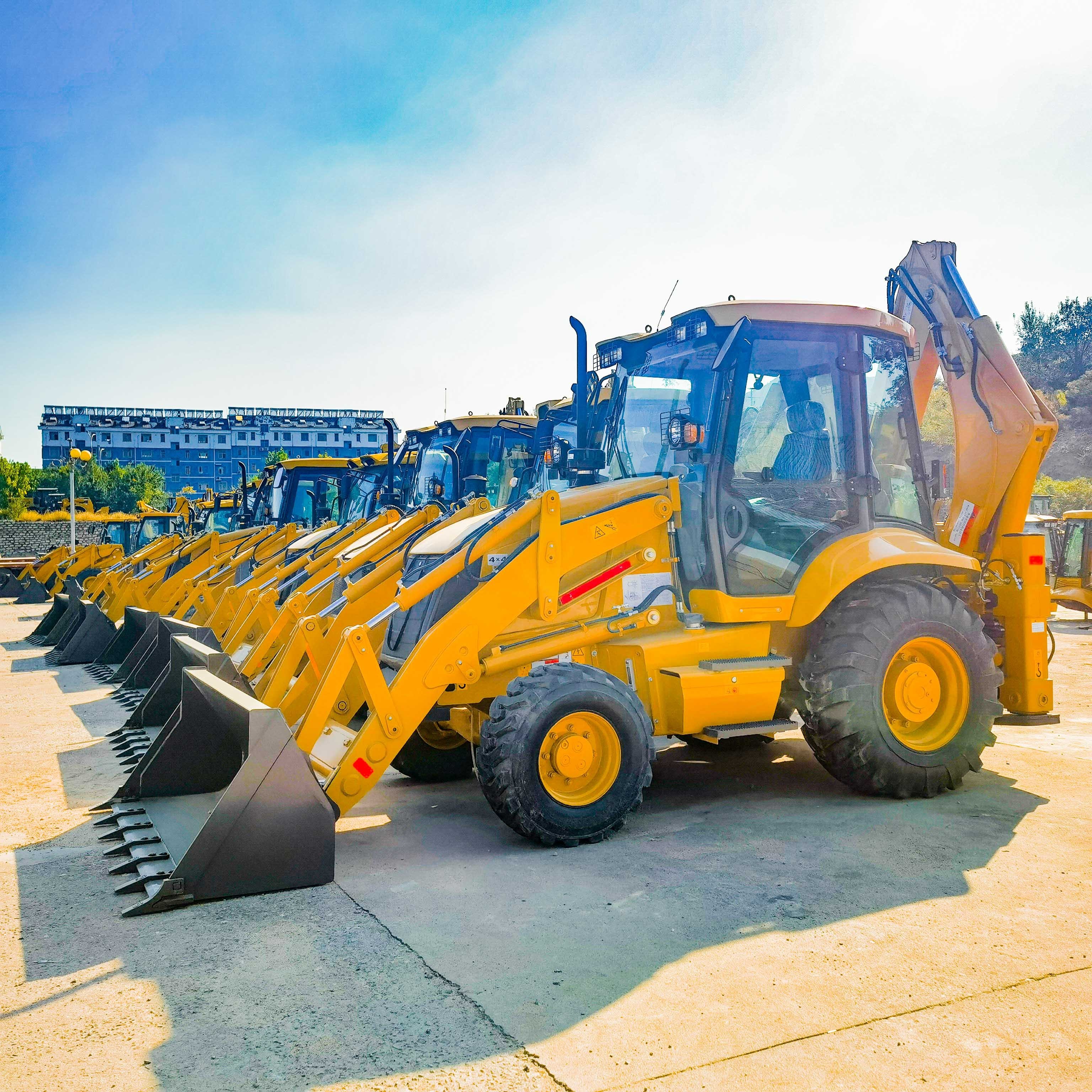 Chinese Cheap price mini backhoe loader excavator 3 ton 5 ton 5.5 ton 7 ton for sale with Good Condition