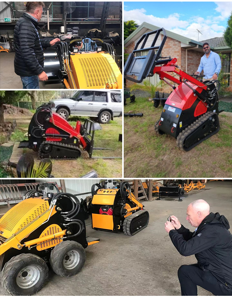 China Factory Mini Skid Steer Loader with EPA Export USA