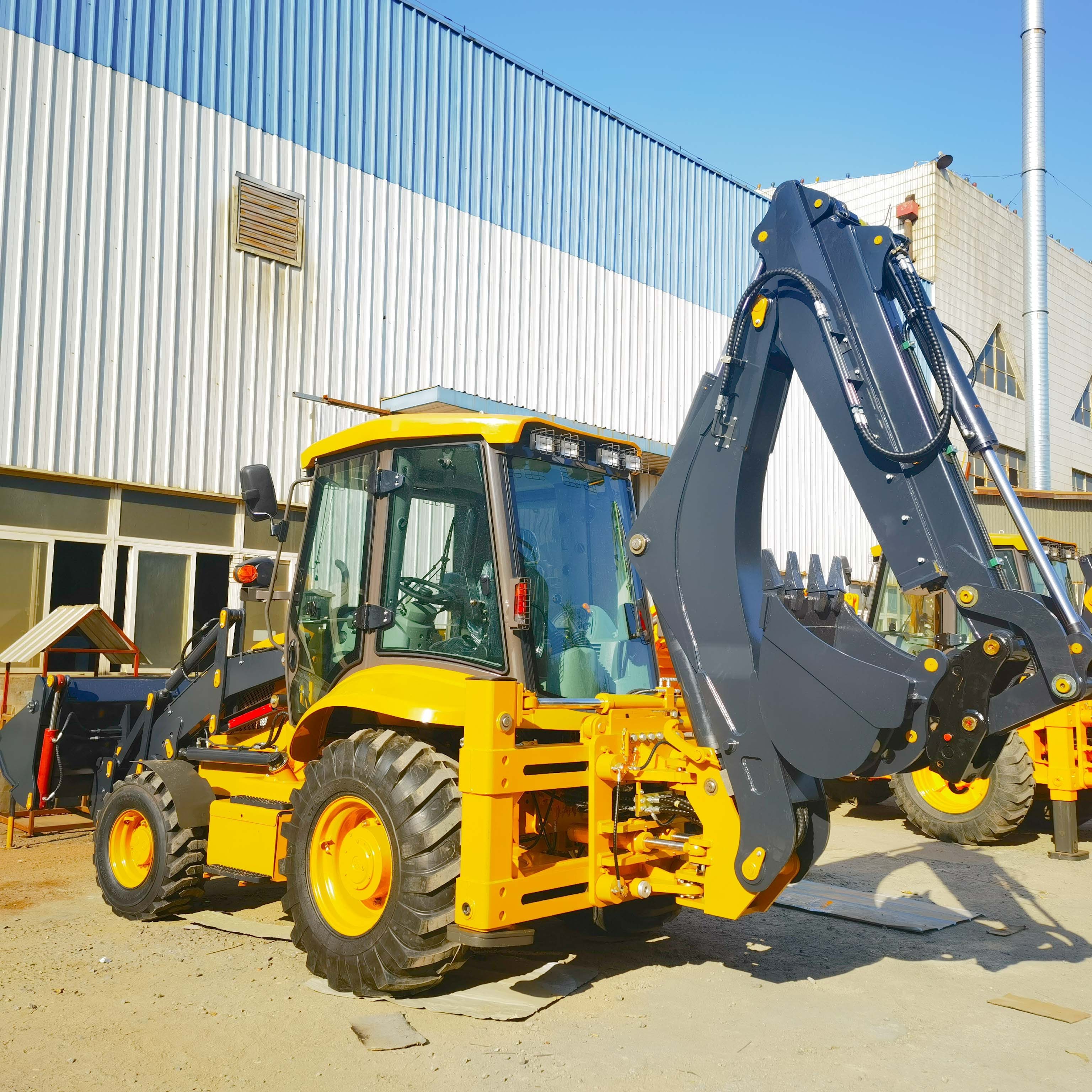 Backhoe Loader with Price Chinese Backhoe Loaders Small Backhoe