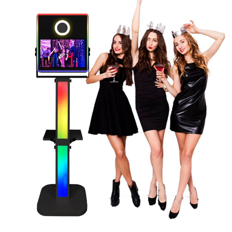 Self Service  Dslr Photo Booth Instant Photo Booth Newest 15.6 Touch Screen Metal Photo Booth Shell Selling From Factory