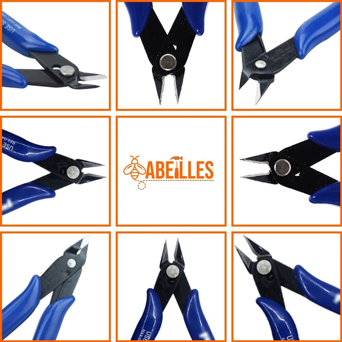 Wire Cutter Side Cutter Plier 170 Diagonal Pliers Hand Tool