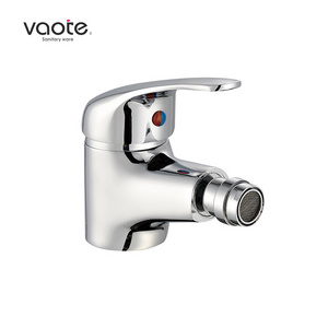 Durable Deck Mounted Single Handle Hot Cold Water Zinc Bidet Faucet