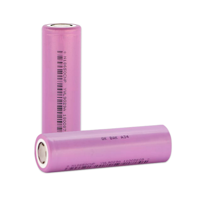 BAK N18650CNP Genuine 18650 Battery 2500mah 30A Li-ion Cell Flashlight Basic Black Cell Proton 18650 3018mah 18650 Original 55g