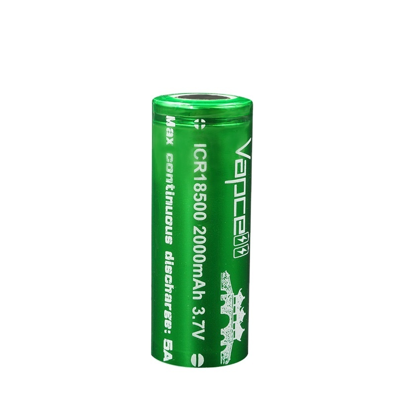 Great power rechargeable 18500 battery Vapcell 18500 2000mAh 5A 18500 Cylindrical li-ion battery 18500 for power tool 5A 18500