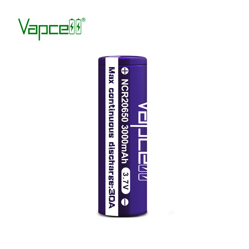 20650 3000mAh 30A 3.7V li-ion rechargeable Battery For Camping flashlight