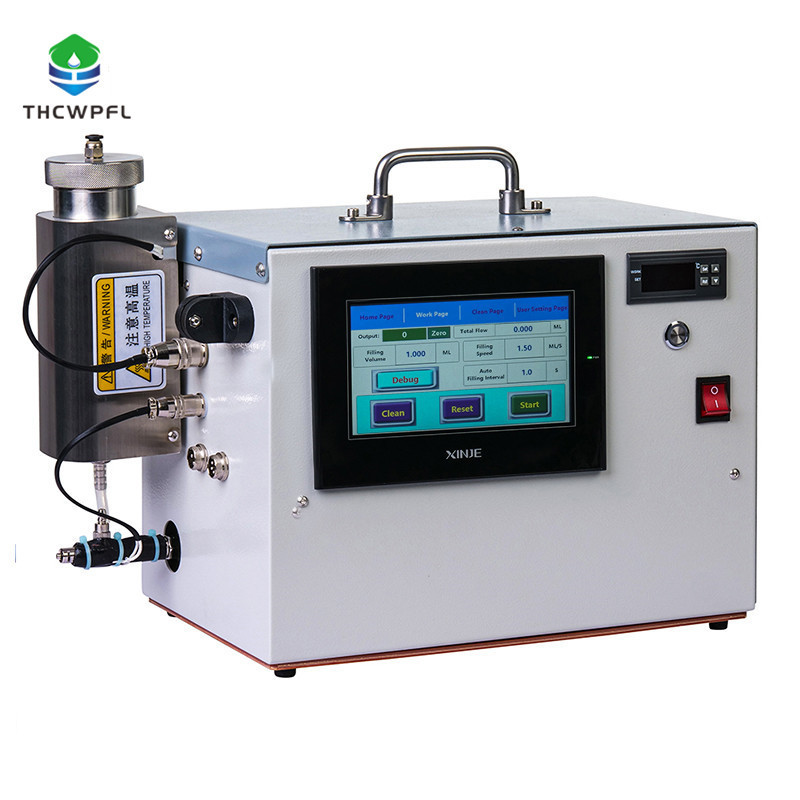 Cartridge Filling Machine Automatic  Threat Cart Filling Machine For 1ml 2ml Pods With Heat Thick Oil