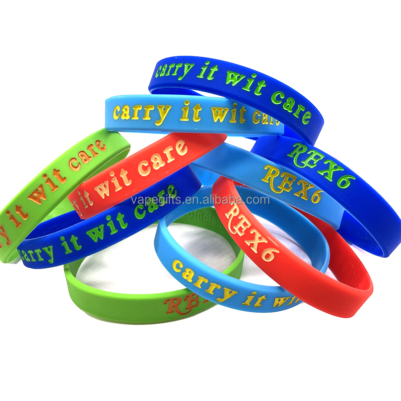 Bulk Cheap Custom Design Logo Printed Wrist band Promotional Wristband Personalised Silicone Bracelets Customized