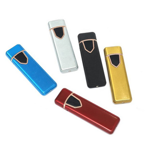 Vapruz Lighter High Quality Creative Metal Windproof Electronic LED Fingerprint Induction Coil Lighter