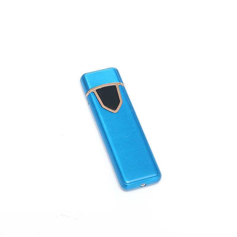 Electronic Lighter Vapruz Custom Wholesales Colorful Rechargeable Electronic USB Lighter Coil Fingerprint Lighter