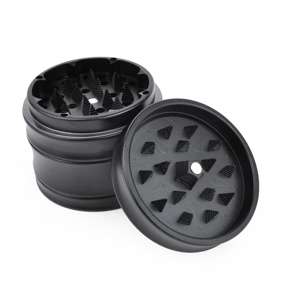 Vapruz New Design Portable Aluminum Alloy Tobacco Herb Grinder Teeth 4 Parts Hand Grinder Machine