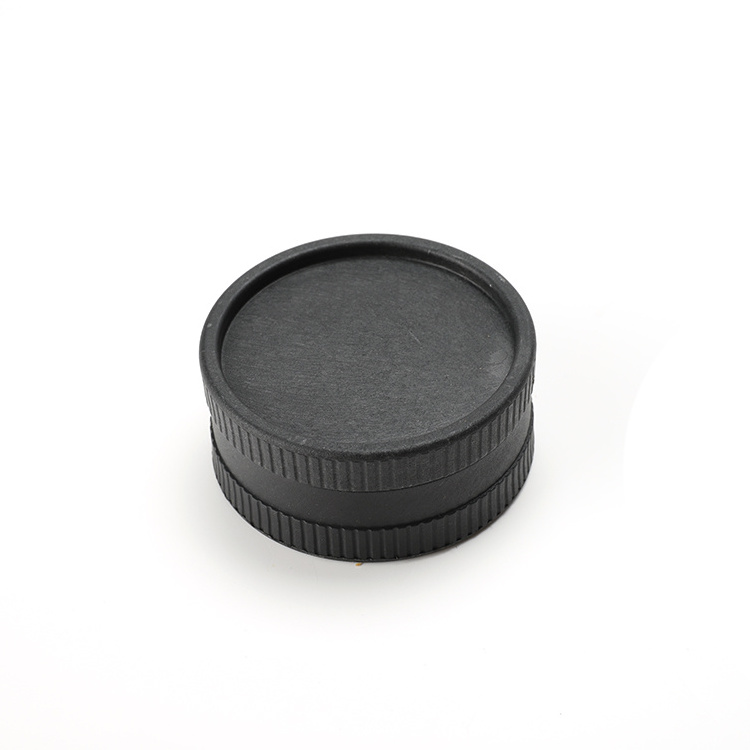 JL-800J Wholesale Custom Smoking Accessories 2 Layer Biodegradable Fiber Material Plastic Manual Dry Herb Grinder