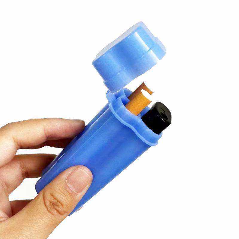 Vapruz newest 2 in 1  portable lighter holder cover cigarette case jar tobacco container box for smoking