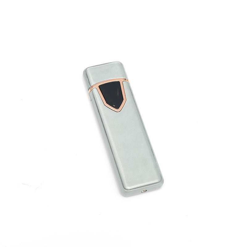 Electronic Lighter Vapruz Custom Wholesales Colorful Rechargeable Electronic USB Lighter Coil Fingerprint Lighter