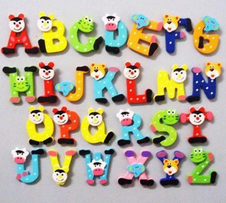 Magnetic Alphabet Letter Magnetic Sticker Teaching Magnet Sticker  Blackboard Wall Magnetic sticker