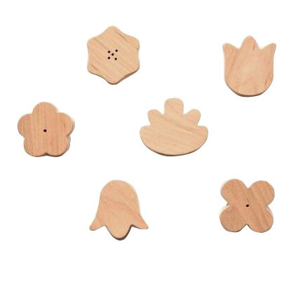 Nursery Custom color star shape wall hook knobs pulls  desk drawer knobs handles wooden star shape knobs for cabinet