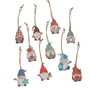 Christmas gnome decorations Christmas tree santa decorations wooden gnome decorations