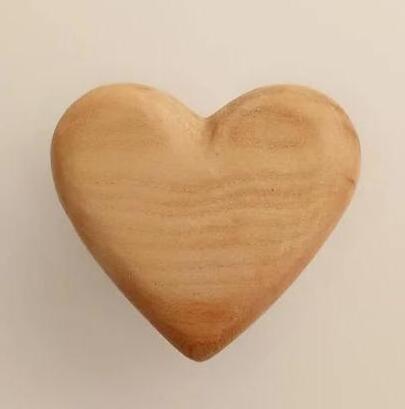 Wooden Heart Shape Drawer Knobs for Dresser, Wood  heart Dresser Knobs Nursery Knobs kids drawer pulls