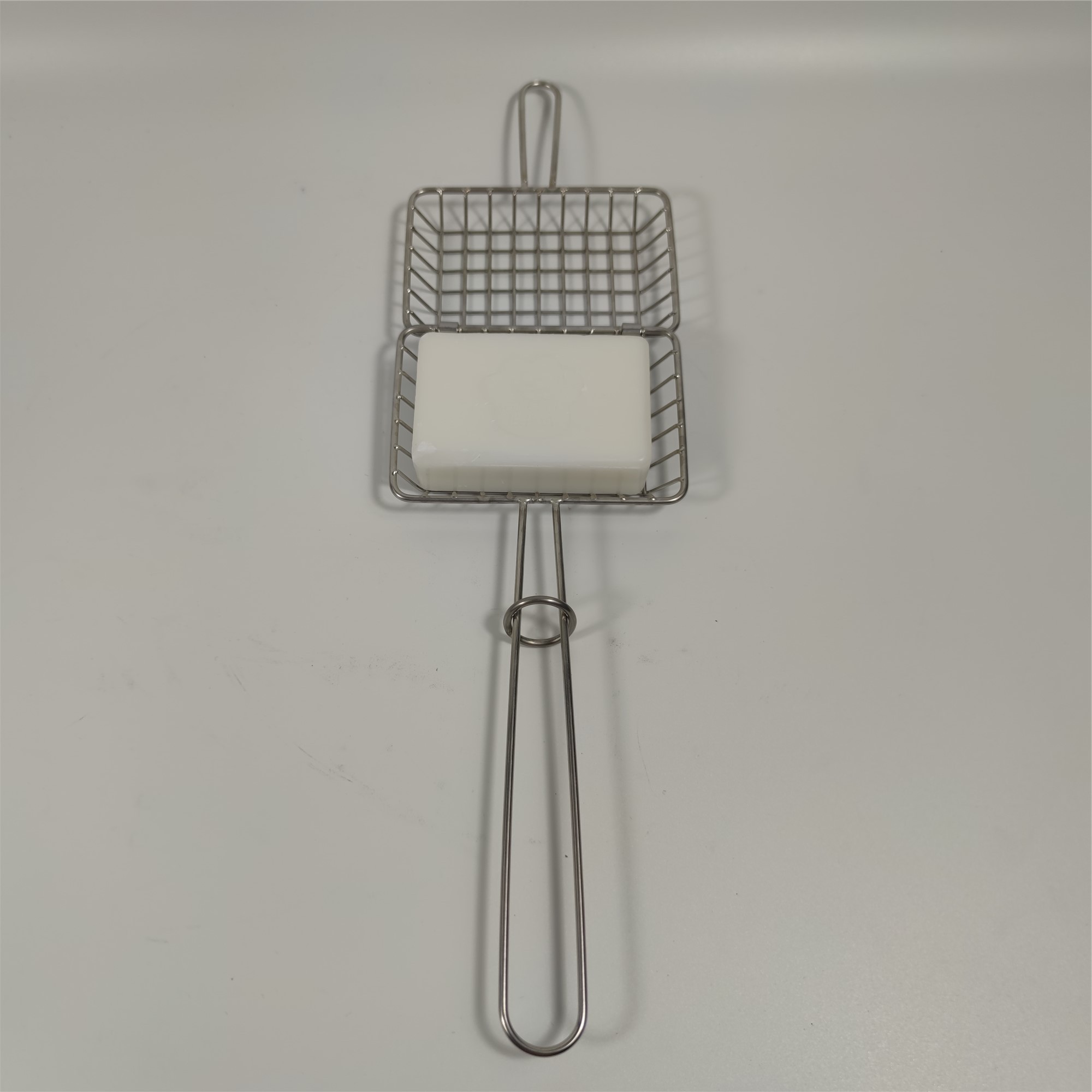 Hot Sale Stainless Steel Mesh Soap Shaker with Handle