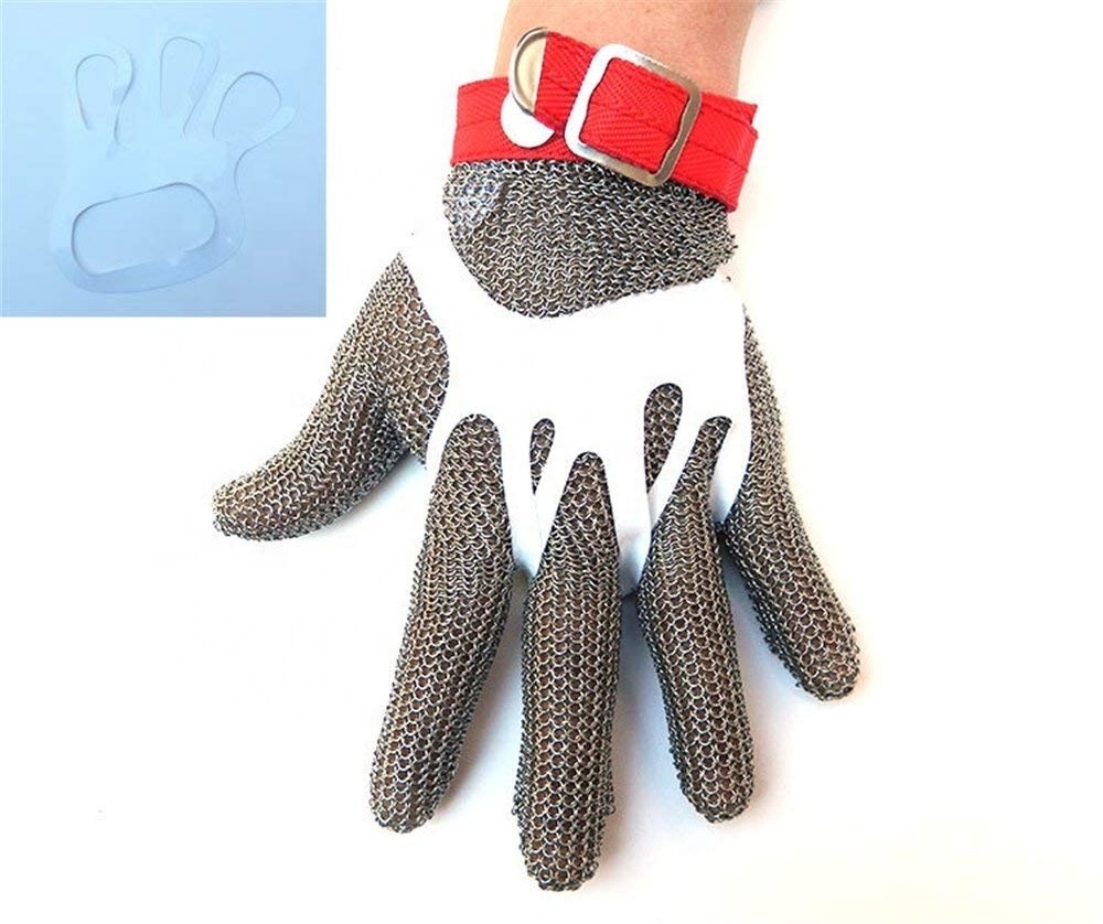 Cut Resistant Working Stainless Steel Mesh Glove Stainless Steel Butcher Glove Protect Your Hands from Meat Slicer