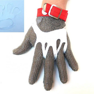 Cut Resistant Working Stainless Steel Mesh Glove Stainless Steel Butcher Glove Protect Your Hands from Meat Slicer