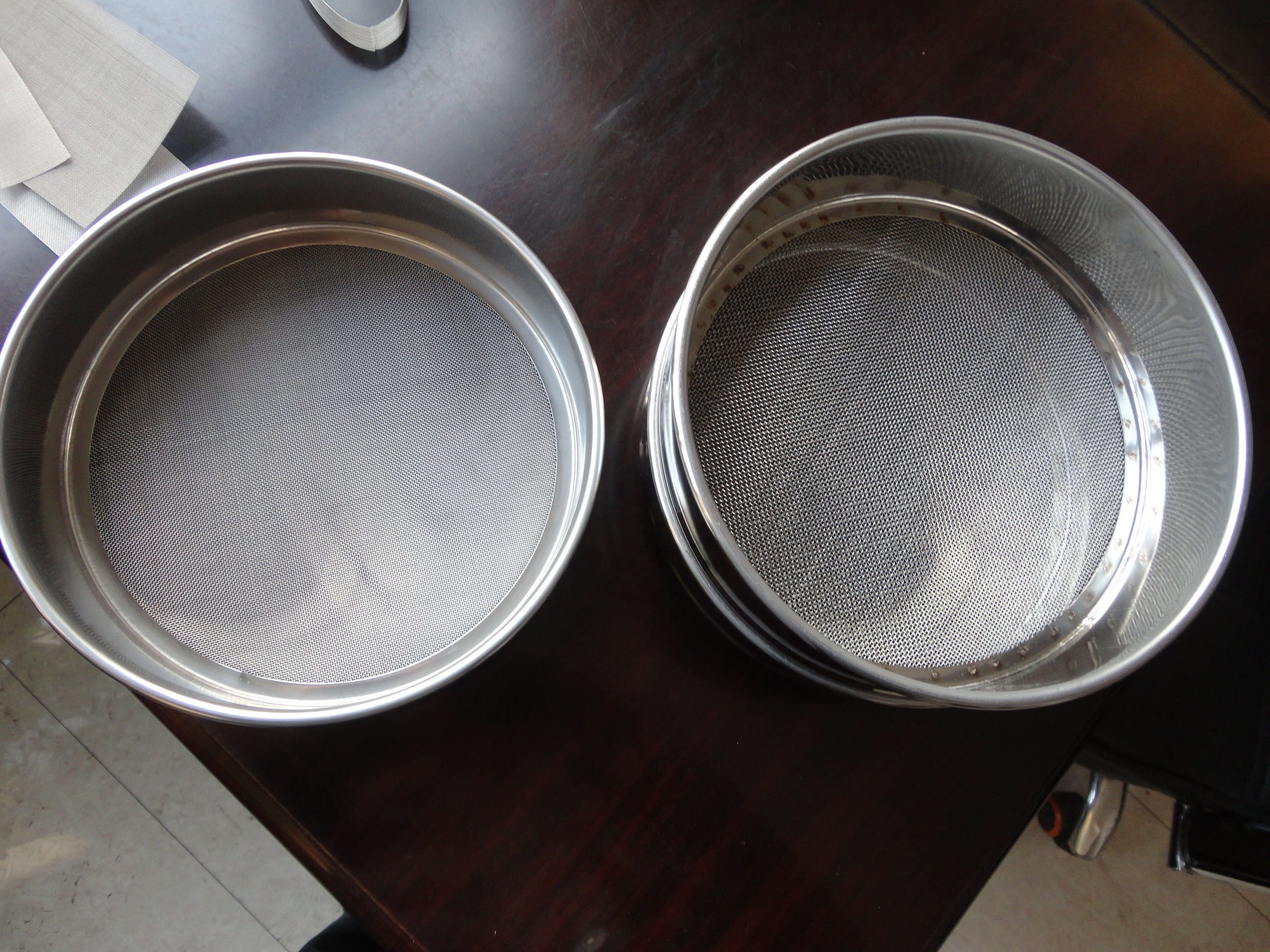 50 100 150 200 250 micron stainless steel flour mesh standard Laboratory Test Sieve / soil sieve / sand test sieve