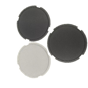 High Quality Metal Perforated Black Speaker Cover Grill Anti-dust Speaker Protection Grill Mesh