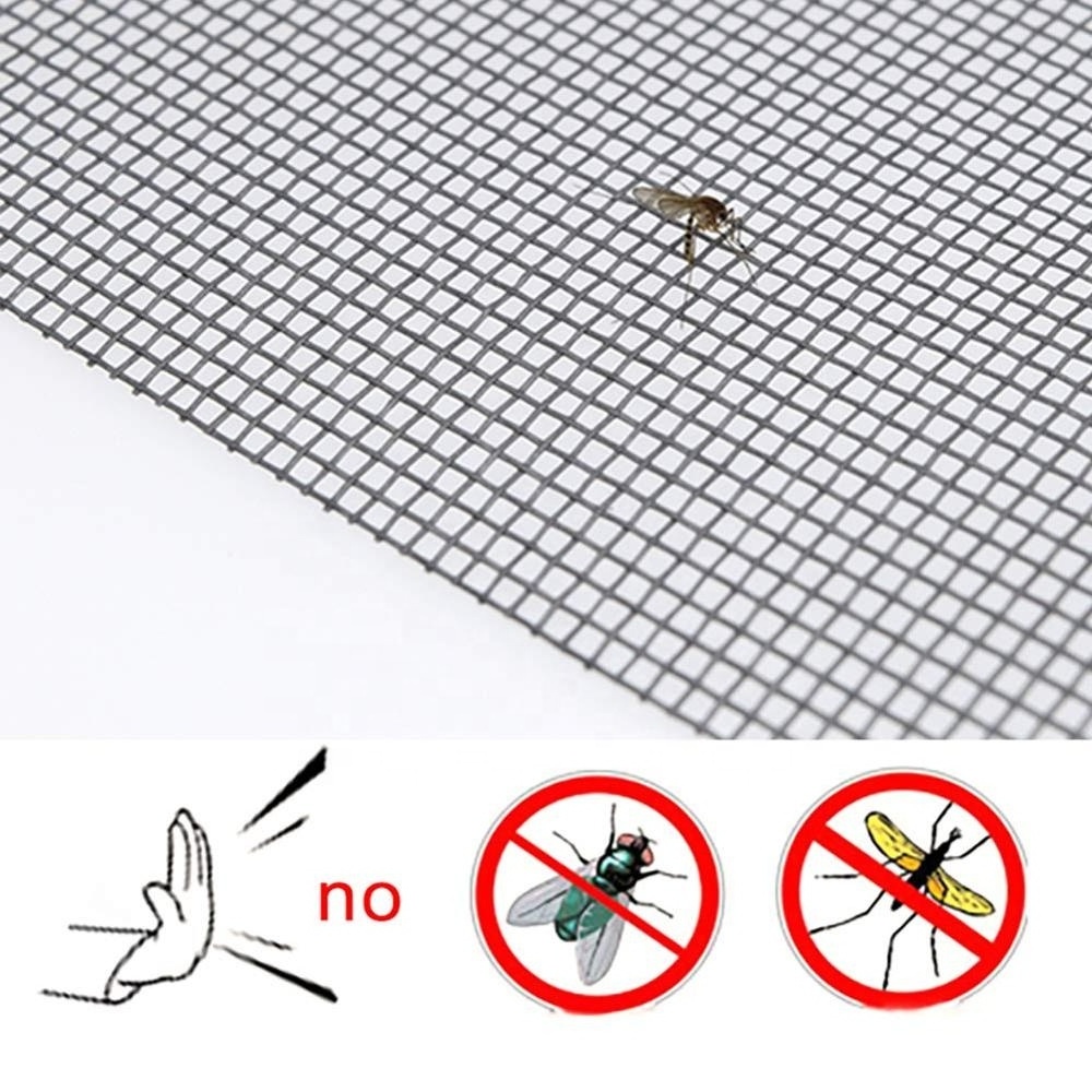 Replacement Fiberglass Mosquito Insect Screen Roll Up Window Fly Screen