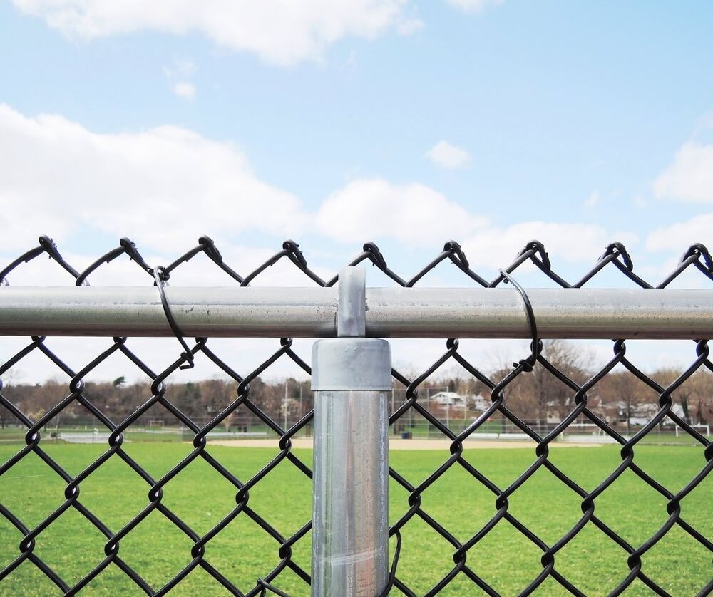 Anping galvanized or PVC coated used chain link mesh fence for sale