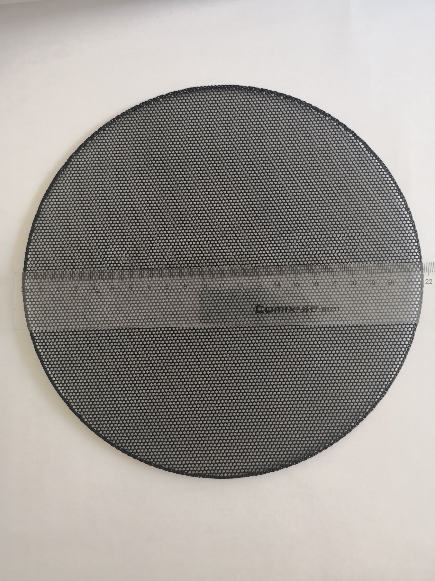 High Quality Metal Perforated Black Speaker Cover Grill Anti-dust Speaker Protection Grill Mesh